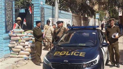 أمن الغربية يوفر سيارة نجدة لنقل مسن للجنته الانتخابية