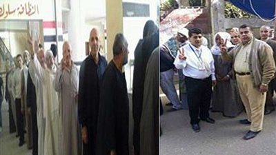 أهالي ديرب نجم يحتشدون في اللجان الانتخابية للإدلاء بأصواتهم