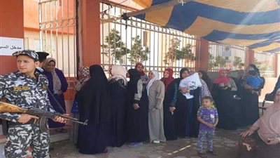 بالصور..أهالى الأسمرات يردون الجميل لمصر فى اليوم الثانى بالانتخابات