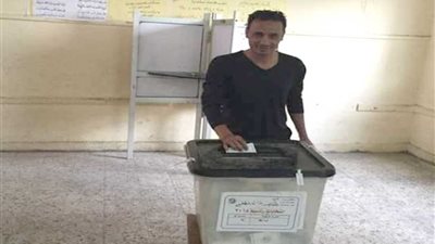 طارق السيد بعد الإدلاء بصوته: لابد أن نلبي نداء الوطن