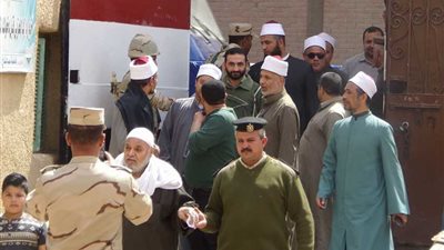 حشد أزهري للتصويت في الانتخابات بشبرا الخيمة (صور)