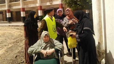 أجداد يرسمون مستقبل الأحفاد بالمشاركة في الانتخابات (صور)