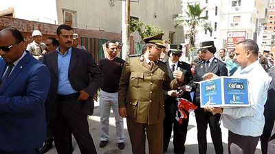 مدير أمن الغربية يتفقد عددًا من اللجان الانتخابية