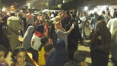 حشود أمام اللجان بالشرقية حتى التاسعة من مساء اليوم