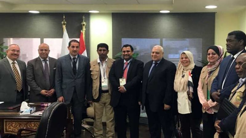 وفد البرلمان العربي