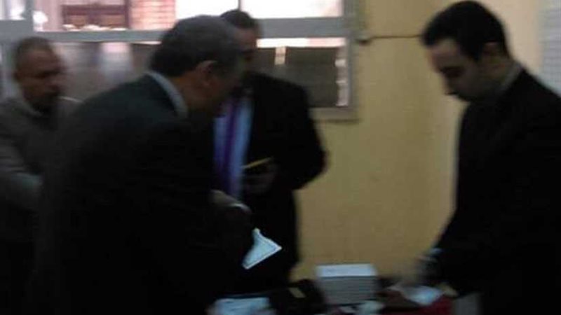 عبدالمحسن سلامة يدلي