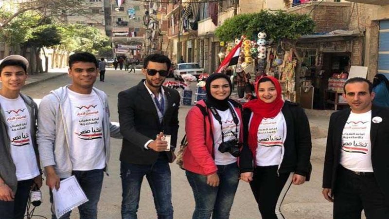 بالصور..شباب حملة