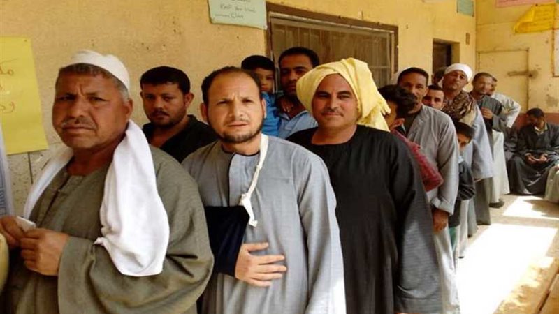 إقبال الناخبين على