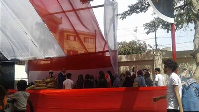 مشاركة كبيرة لسيدات وشباب الأزبكية بالانتخابات (صور)