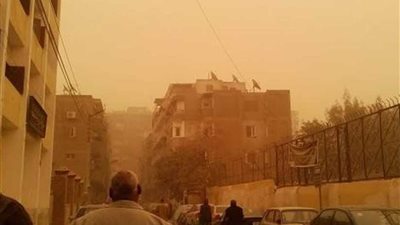 نشوب٧ حرائق في أسيوط بسبب سوء الأحوال الجوية