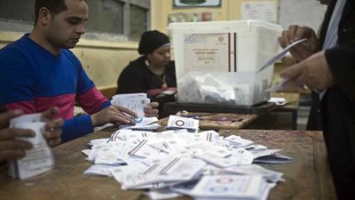 نتائج آولية : 2204 صوتا للسيسي و 216 لموسى بلجنة بالمشايعة في الغنايم