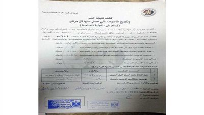 مؤشرات أولية للجان الاسكندرية