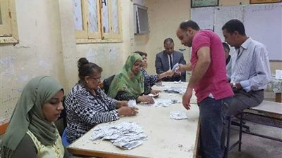 35 ألفا و666 صوتا للسيسي و 1068 صوتا لموسى بلجنة رقم 6 بالدقي