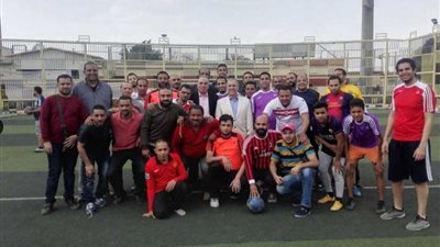 عبدالصادق الشوربجي يحضر ربع نهائي بطولة 