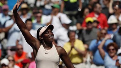 الأمريكية سلوان ستيفنز تتأهل إلى نهائي بطولة ميامي للتنس
