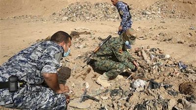 العثور على مقبرة جماعية لعناصر 