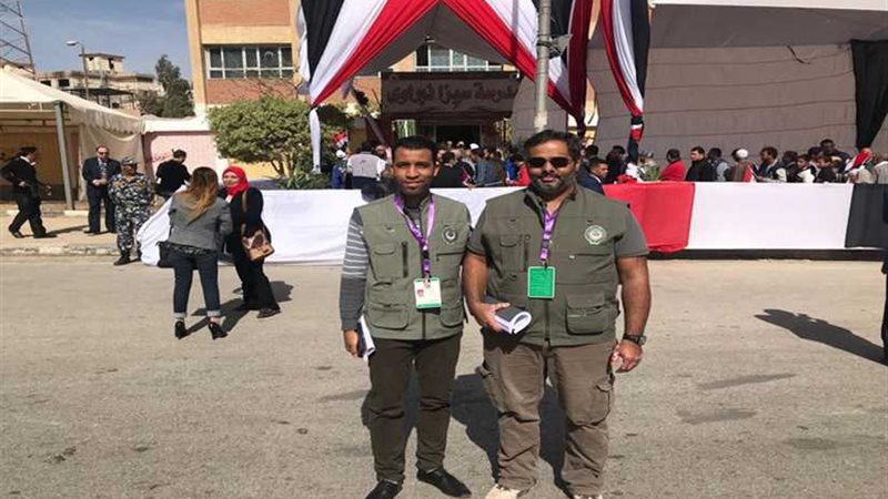 وفد جامعة الدول العربية