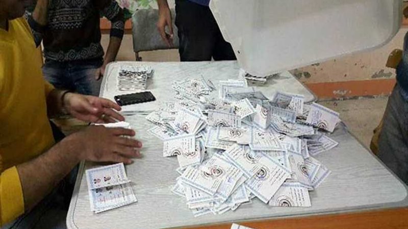 نتائج آولية : السيسي