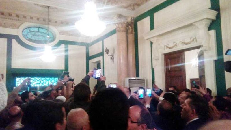 هتافات لفؤاد بدراوي