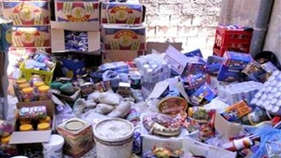 5 محاضر لمنتجات مجهولة المصدر بالمنوفية