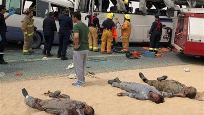 أسماء المصابين المصريين الخمسة في حادث الكويت