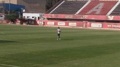 السعيد يظهر في الأهلي لحضور المران