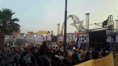 مسيرات بالبحيرة احتفالا بفوز السيسي