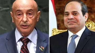 رئيس مجلس النواب الليبي يهنئ الرئيس السيسي بفوزه بفترة رئاسية ثانية