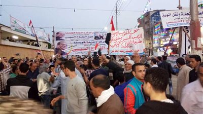 قويسنا تحتفل بفوز الرئيس