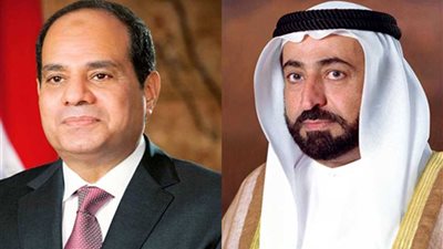 حاكما الشارقة وعجمان يهنئان الرئيس السيسي بفوزه لفترة رئاسية ثانية