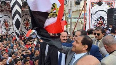 احتفالات الغربية بفوز الرئيس (صور)