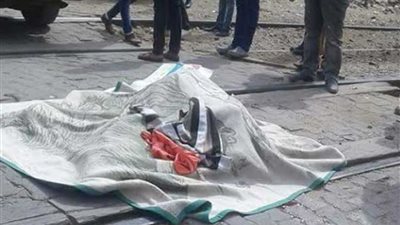 سقوط شاب من قطار بدمنهور