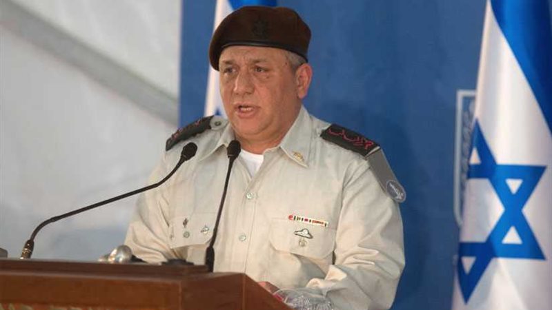 قائد الجيش الاسرائيلى