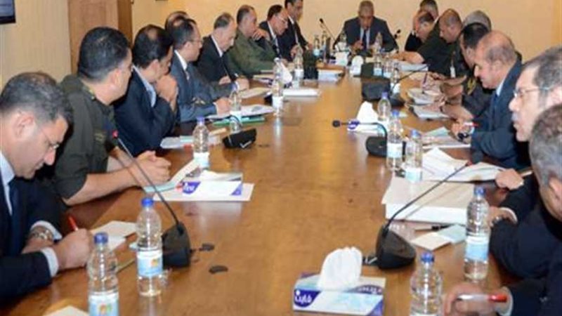 لجنة محلب تنسق مع