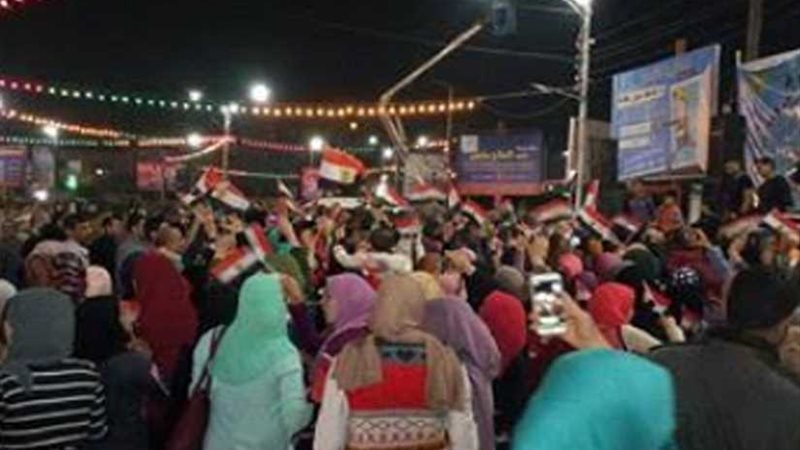 ميادين كفرالشيخ تحتفل