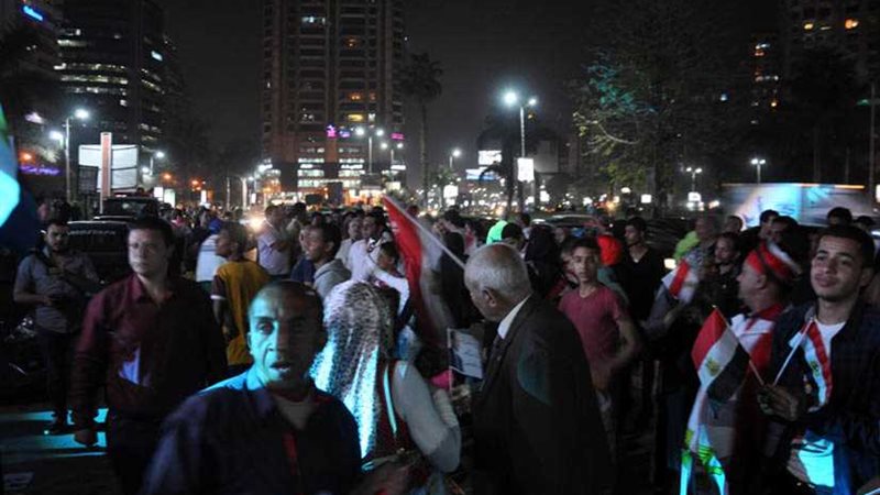 مواطنو الجيزة يحتفلون