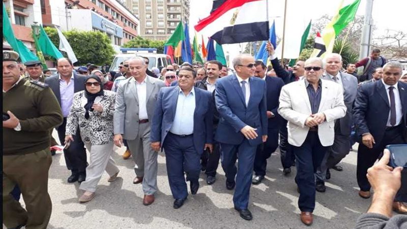 محافظ القليوبية يقود