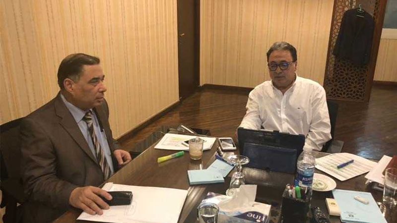 ‏وزير الصحة يجتمع