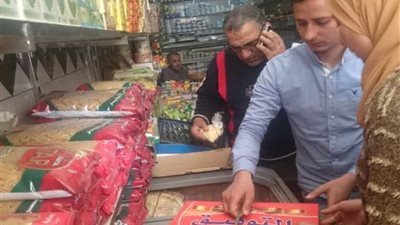 إعدام 1730 كيلو أغذية فاسدة خلال حملة بالدقهلية