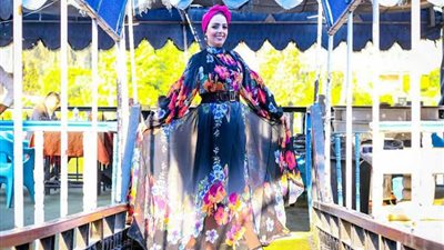 شاهندة أنور تتألق بفستان أسود جريء (صور)