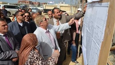 محافظ الإسماعيلية يتفقد المرحلة الثالثة بالإسكان الاجتماعي