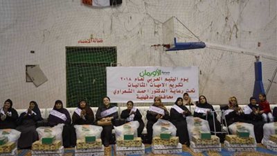 تكريم 100 يتيم و22 أما مثالية بالدقهلية (صور)