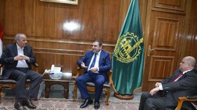 محافظ القليوبية يستقبل سفير أذربيجان