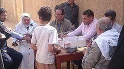 الصحة تفحص 200 مواطن ضد فيروس سي بـ