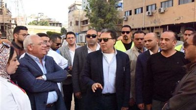 راضي والغضبان يتفقدان مستشفيات 