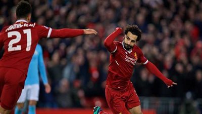 صلاح يواصل ضرب الأرقام القياسية بهدف في شباك مانشستر سيتي