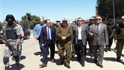 مدير أمن البحيرة يتفقد الكنائس بمدن دمنهور وأبو حمص وكفر الدوار