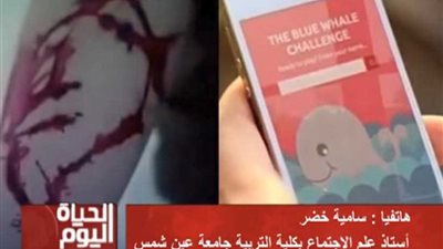 أستاذ علم الاجتماع يكشف خطر لعبة الحوت الأزرق .. فيديو