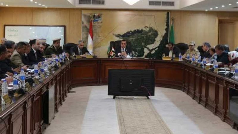 محافظ الفيوم يرأس