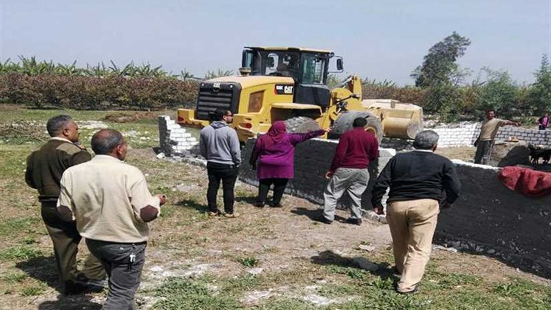 إزالة 50 حالة تعدٍ